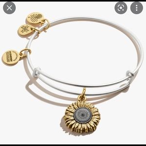 Alex & Ani Sunflower Charm Bangle